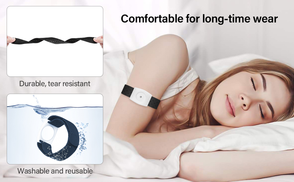 Comfortable sensor armband