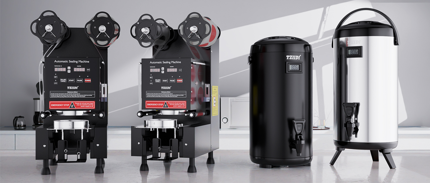 Black Automatic Sealing Machine