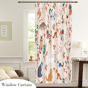 cat shower curtain