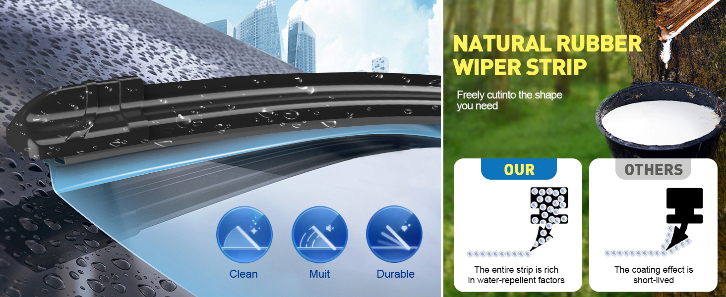 CJPPPZIW® Winshield Wipers26 Inch+20 Inch+12 Inch