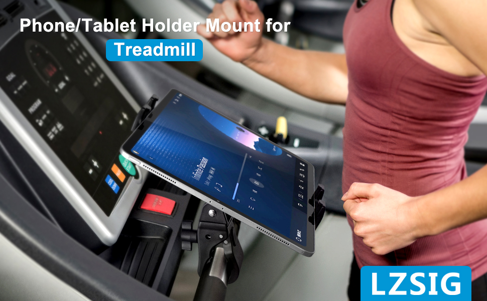 indoor Treadmill Tablet iPad Holder