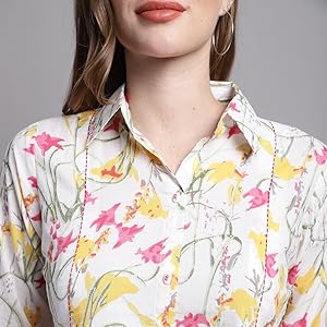 western tops, cotton tops, printed tops, short tops, womens tops