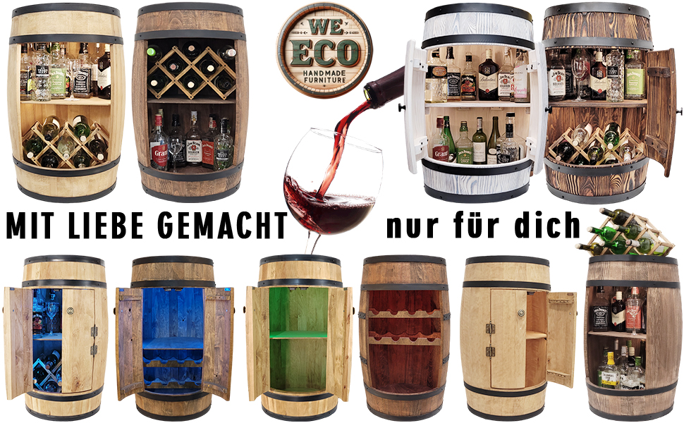 fassbar, weinregal, holzfass, hausbar, rustikaler, deko barschrank, weinständer, fassbier, wein