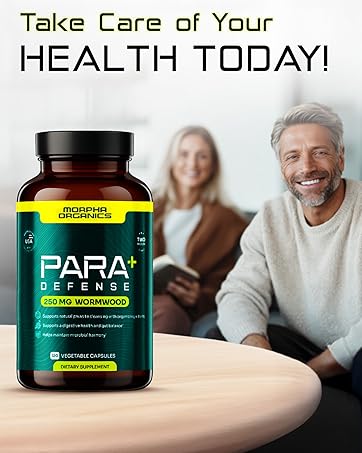Take care of your health today, para defense, black walnut, wormwood