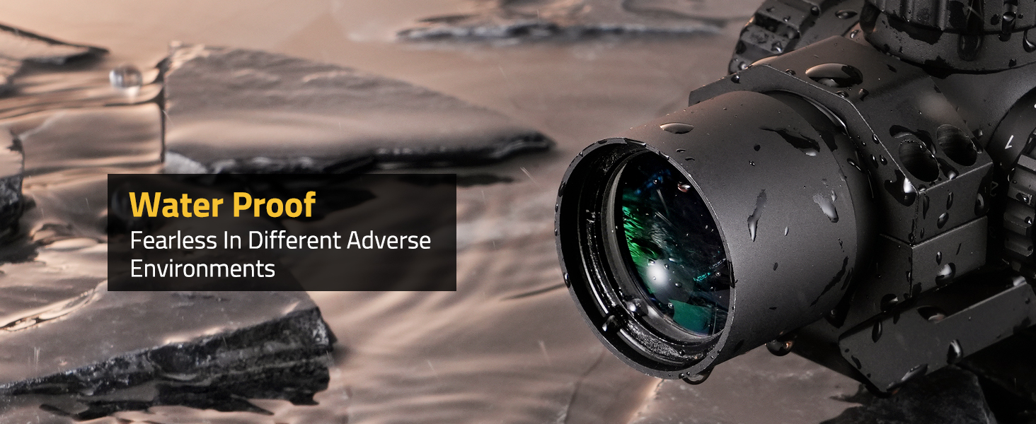 Water Proof - CVLIFE JackalHowl 4x30 Compact Rifle Scope