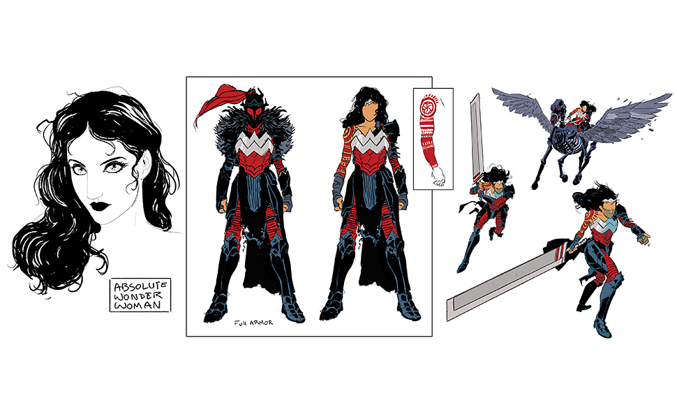 Absolute Wonder Woman, Wonder Woman, Concept Art