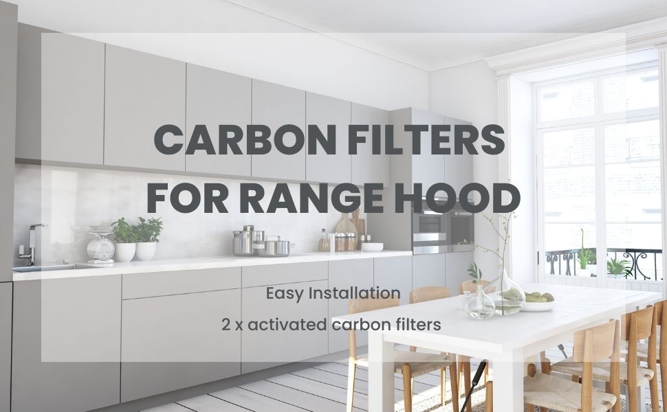 Charcoal Filter for Range Hood for Kitchenaid W10272068