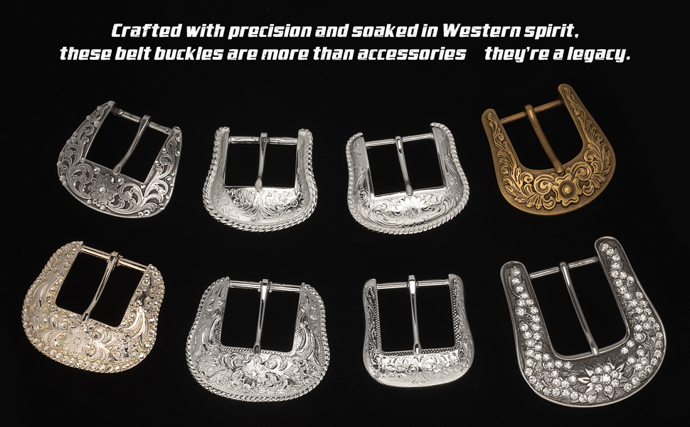 western belt buckles