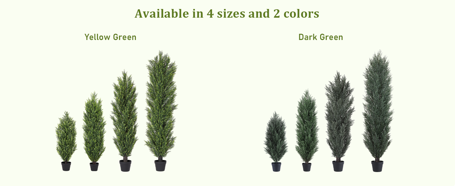 outdoor topiary set of 2