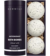 ANTIOXIDANT ACAI BERRY BLUE BERRY BATH BOMBS SPA GIFT