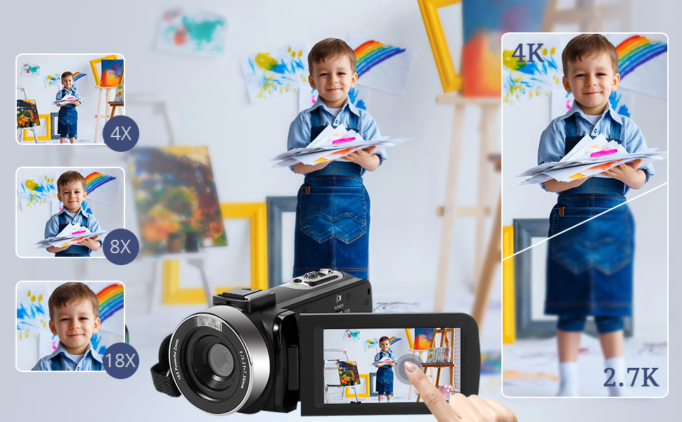 Keculbo ビデオカメラ 4K 48MP 30FPS18X Amazon | Keculbo ビデオカメラ 4K 48MP 30FPS18Xデジタルズーム