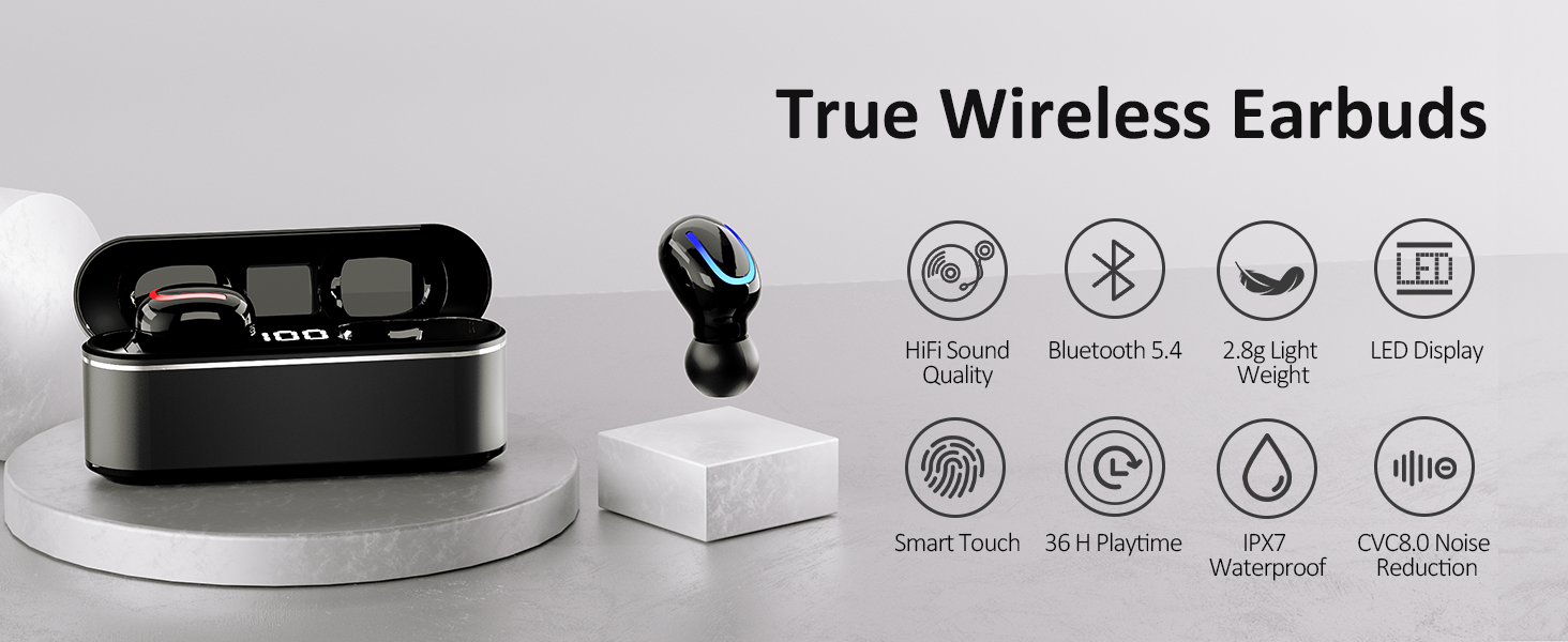 WIRELESS EARBUDS