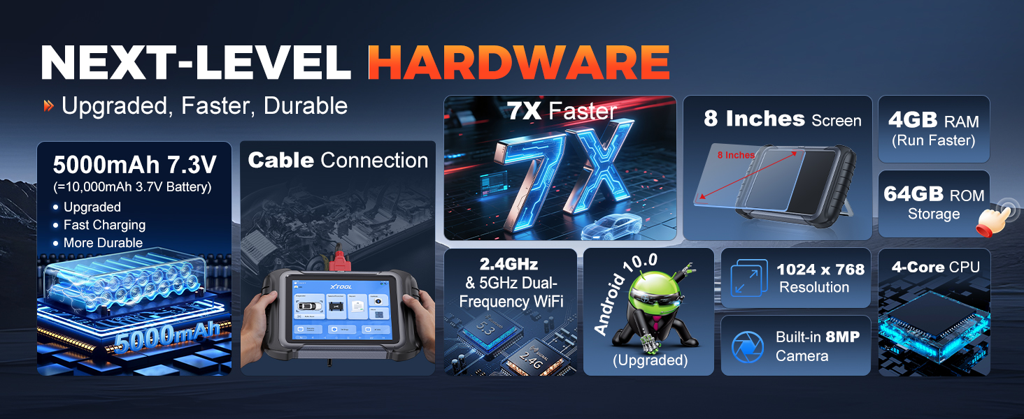 xtool d8s car scanner