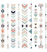 STICKEEP Colorful Abstract Peel and Stick Wallpaper Exotic Boho Contact Paper Kids Wall Paper Pee...