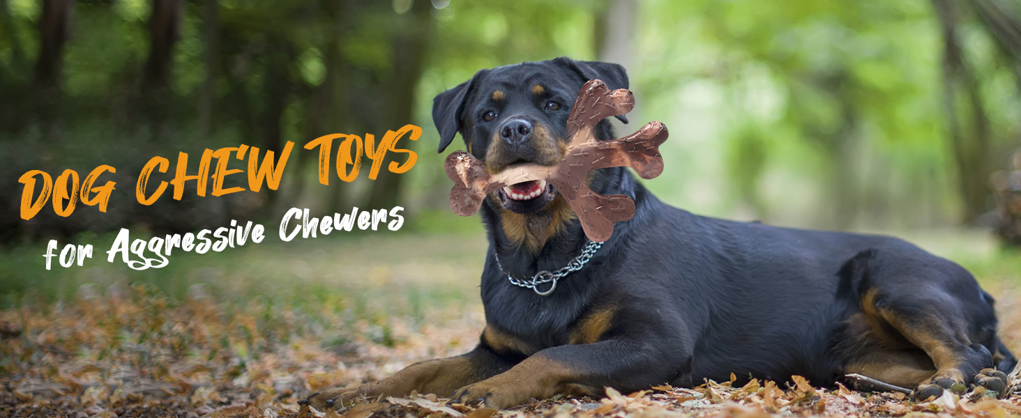 Pet Supplies Boutiray Dog Chew Toy for Aggressive Chewers Real Beef