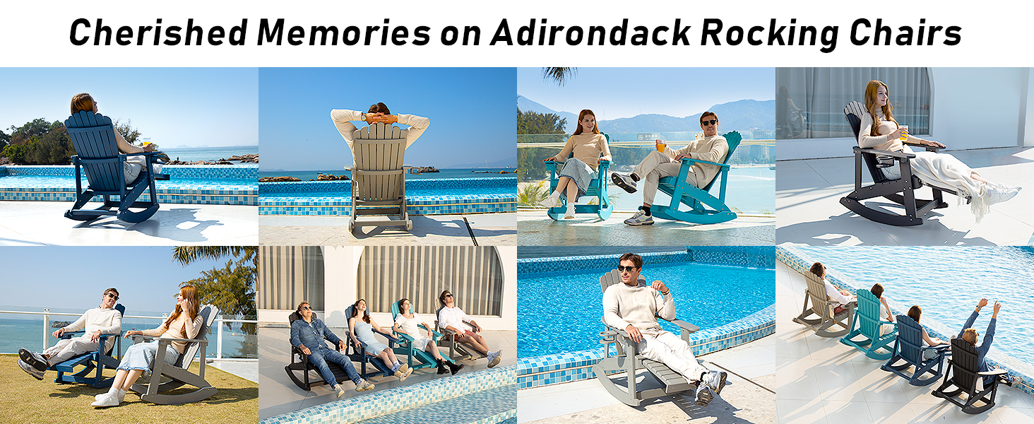 Adirondack Rocking Chair