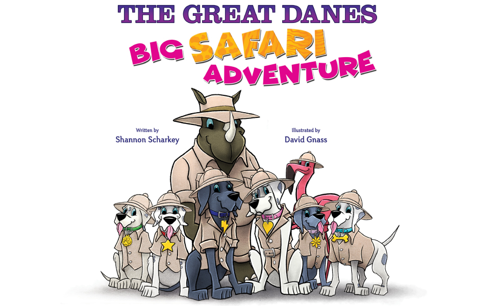 the great danes big safari title page