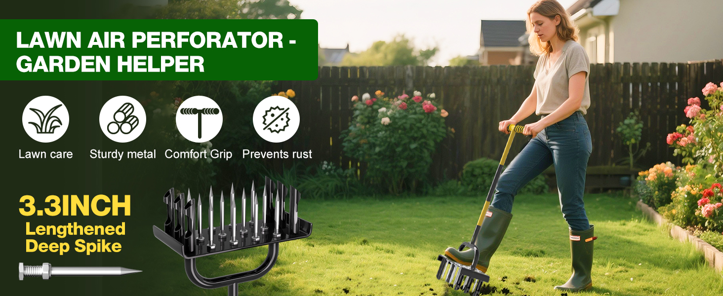 lawn aerator tool