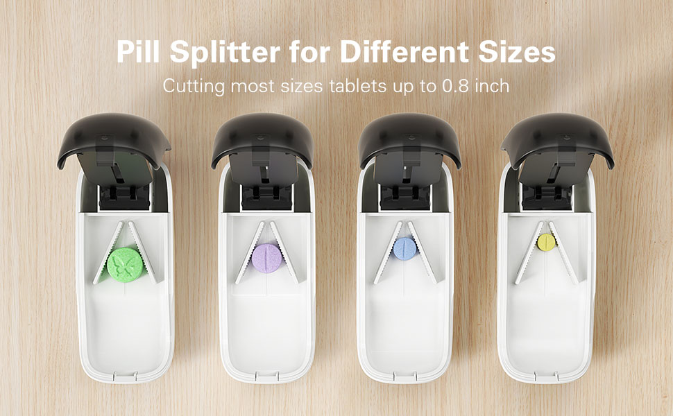 Pill Cutter, Pill Cutter Splitter for Small and Tiny Pills