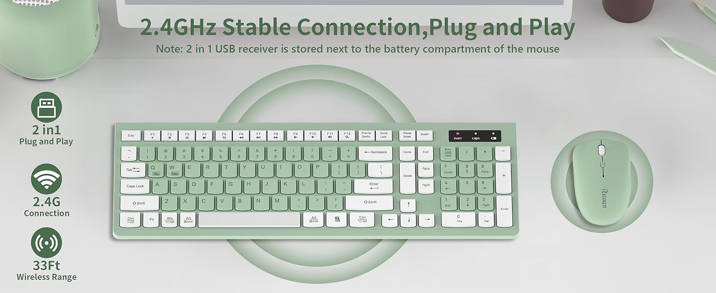 Clavier et souris sans fil 3