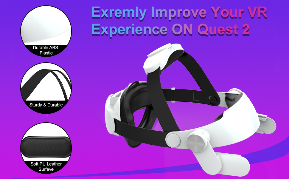 AIOBUVR 7000mAh Battery Pack Head Strap Accessories