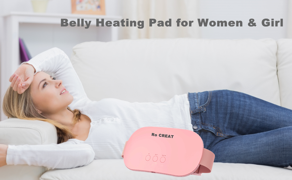 Portable Cordless Heating Pad,Menstrual Heating Pad,Fast