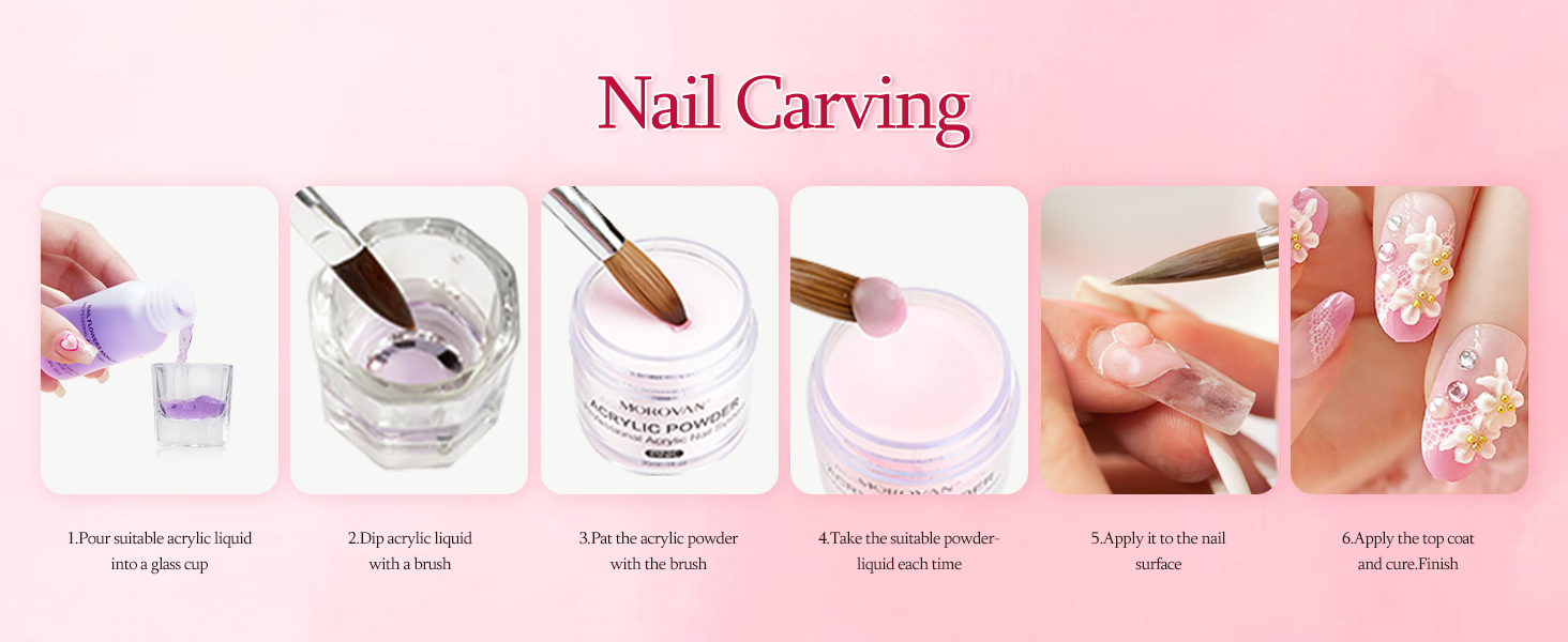  Acrylic Nail Kit,Acrylic Powder Set 