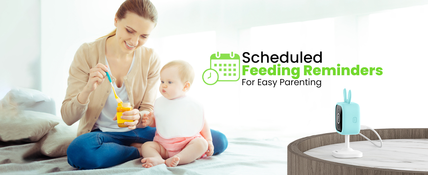 Scheduled feeding Reminders
