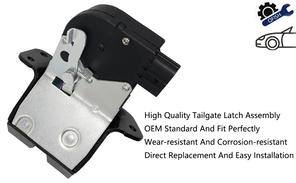 Tailgate Trunk Latch Lock Actuator Motor Replace 81230