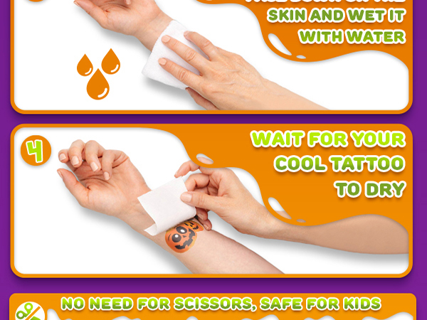 Halloween Temporary Tattoos