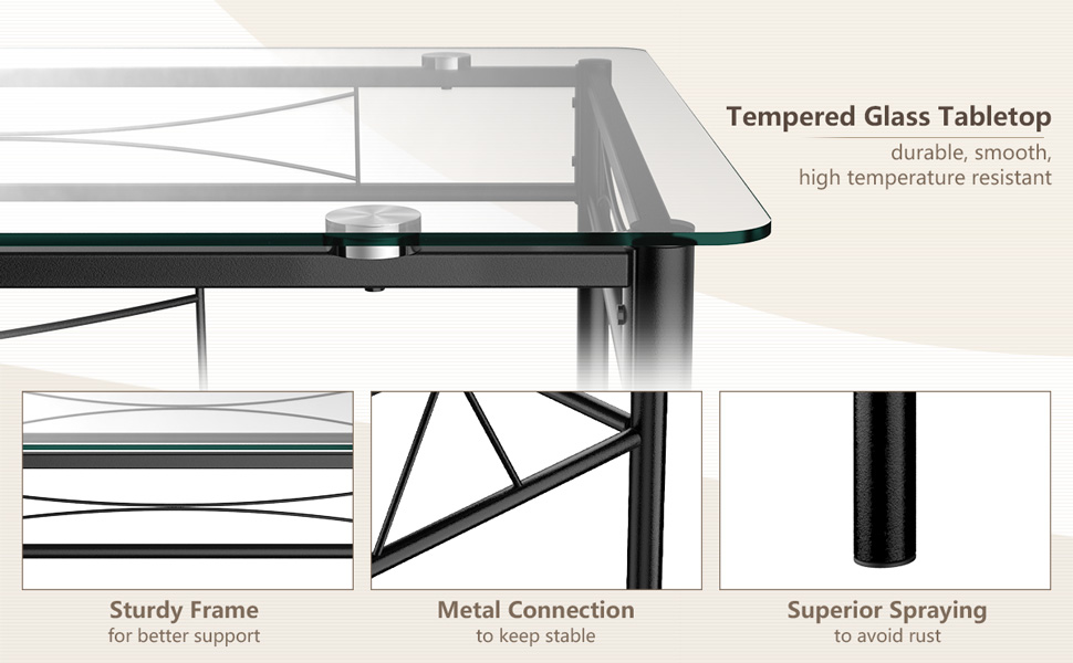 5 Pieces Dining Table Set