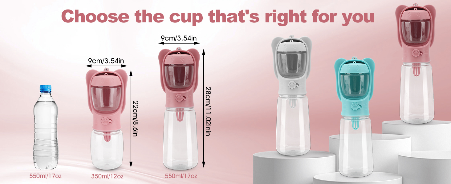 lightweight  Pet Water Food Dispenser