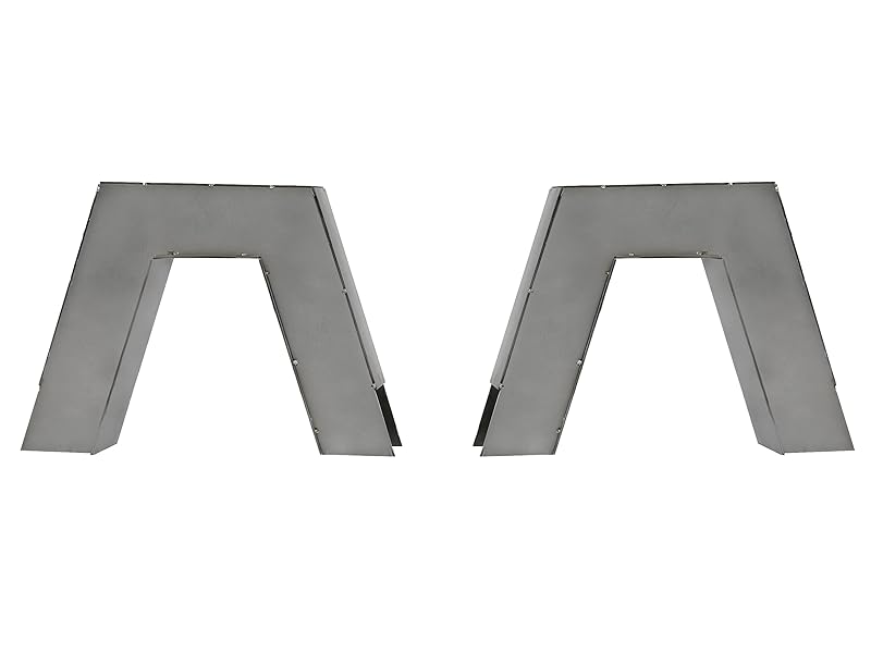 HECASA C Notch Frame Compatible with 19631972 Chevy Chevrolet C10 Set of 2 Steel