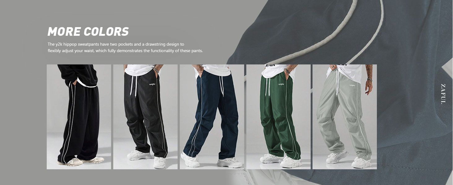 drawstring pants for men
