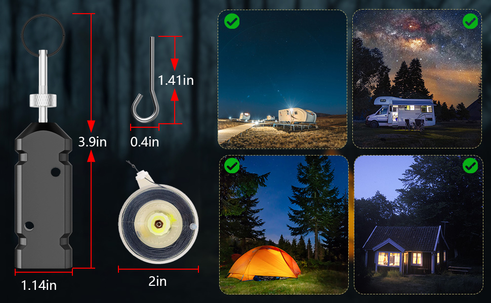  2 Packs Perimeter Trip Alarm