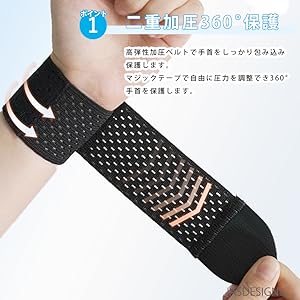 Yipoo 手首 サポーター リストバンド 固定 薄手 通気性 Amazon.co.jp: Yipoo 手首 サポーター リストバンド 固定 薄手