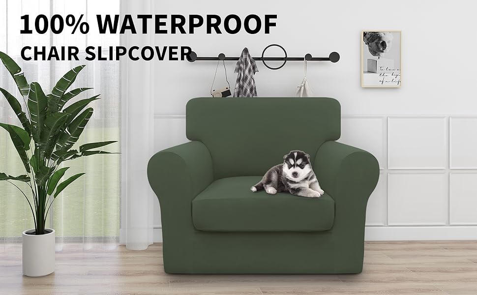 100% Waterproof chair slipcover