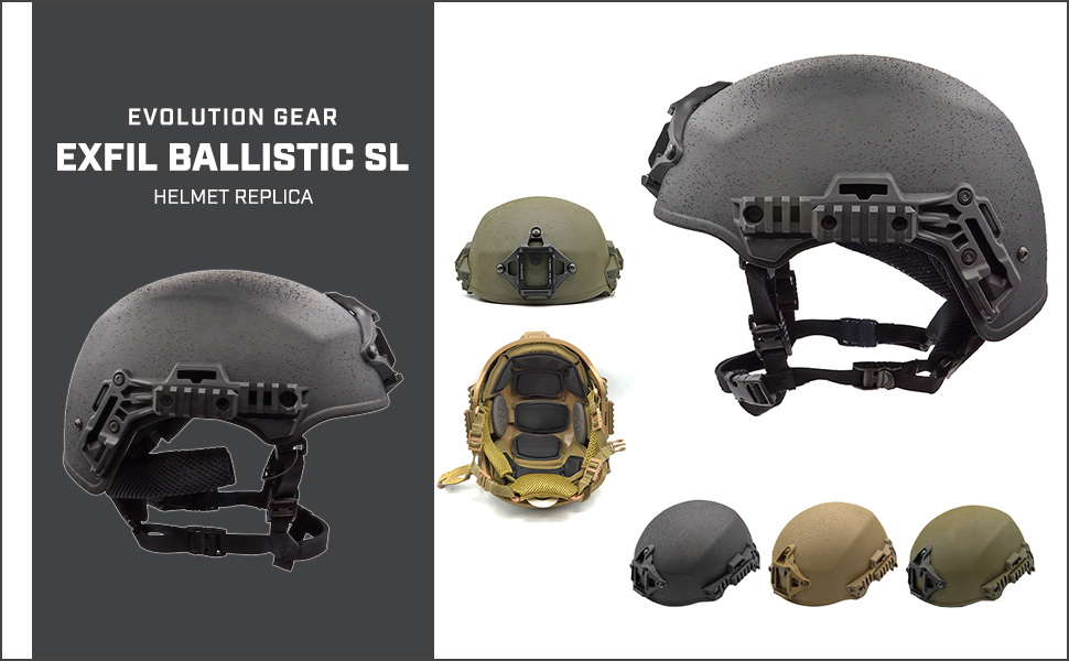 最終価格 NIJ IIIA EXFIL バリスティックヘルメット BK色　中古品 Amazon | 良品武品 EXFIL BALLISTIC SL バリスティック
