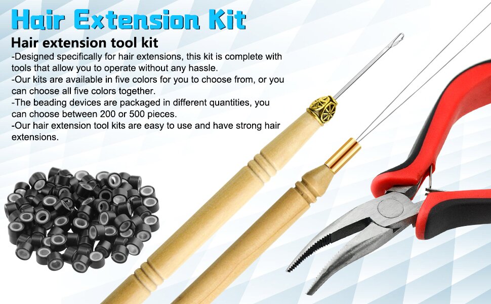 Hair extension kit