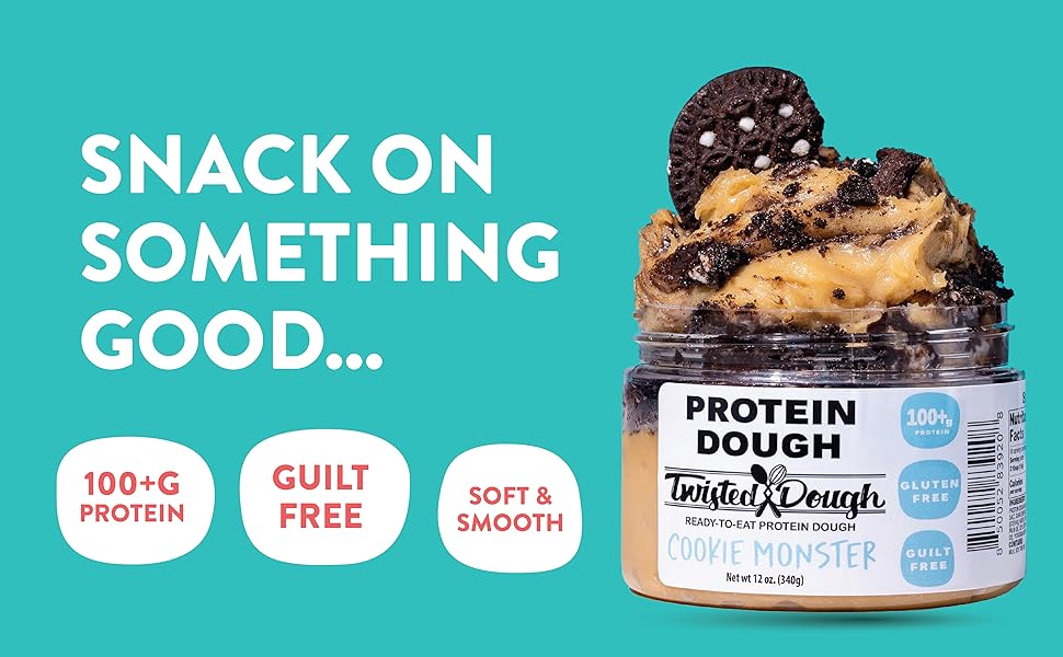 Twisted dough Healthy Edible Dessert Dough Smooth and