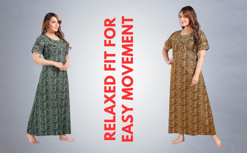 LYXA BEAUTY BRAND NIGHTY FOR WOMEN MATERNITY NIGHTY SPN_VJ421C
