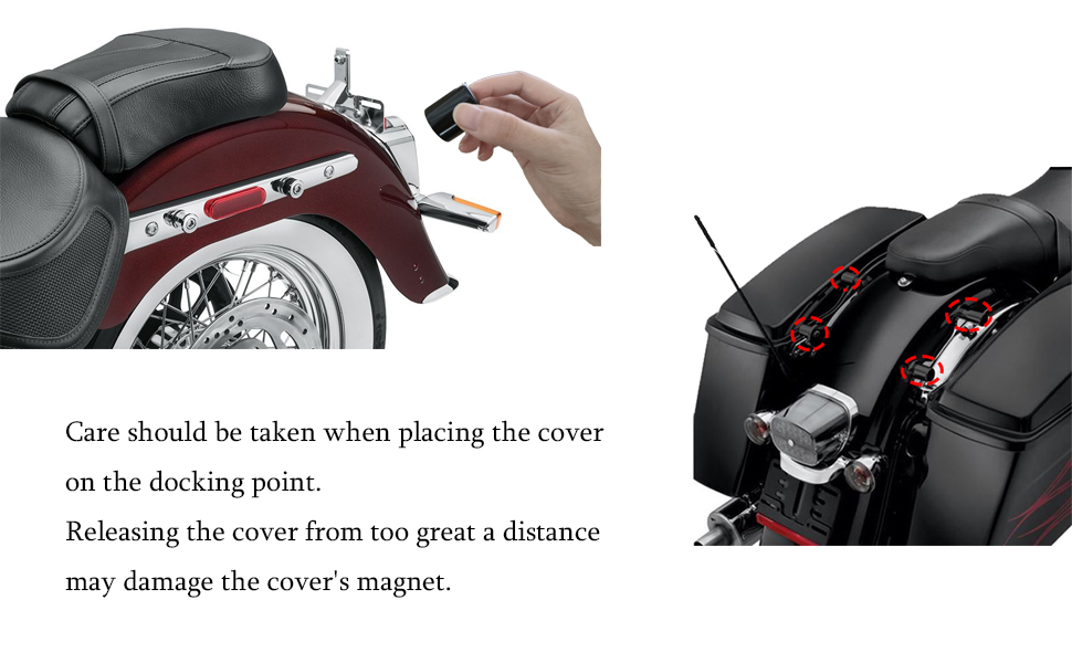 4 PCS Black Long Docking Hardware Cover Kit Cover Caps Kit for 20092022