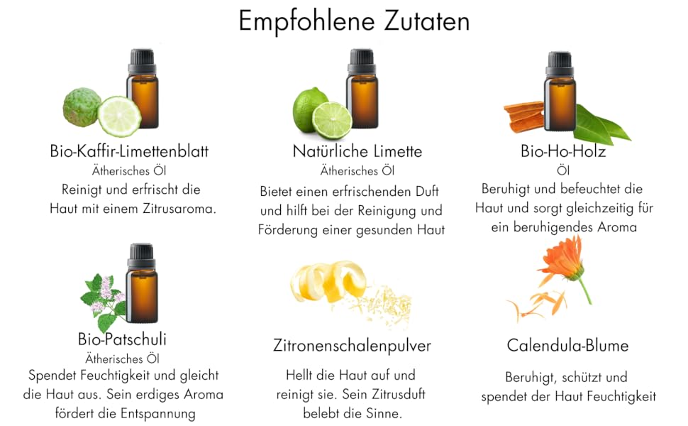 Zitronenschale und Kaffir