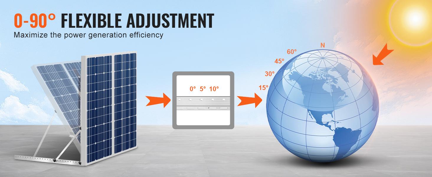 solar panel stand