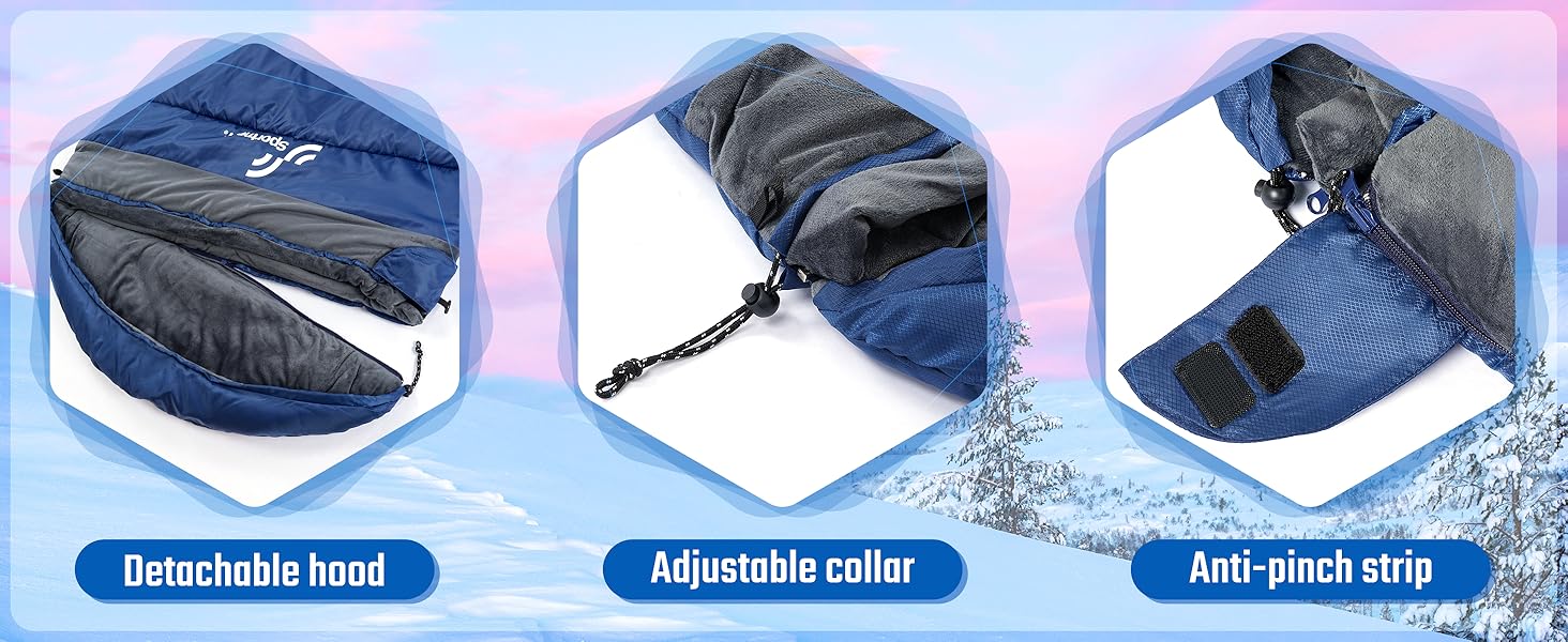 winter sleeping bag