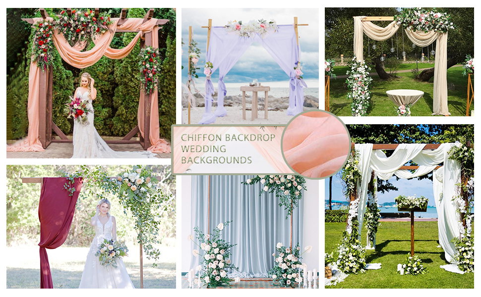 Chiffon Backdrop 