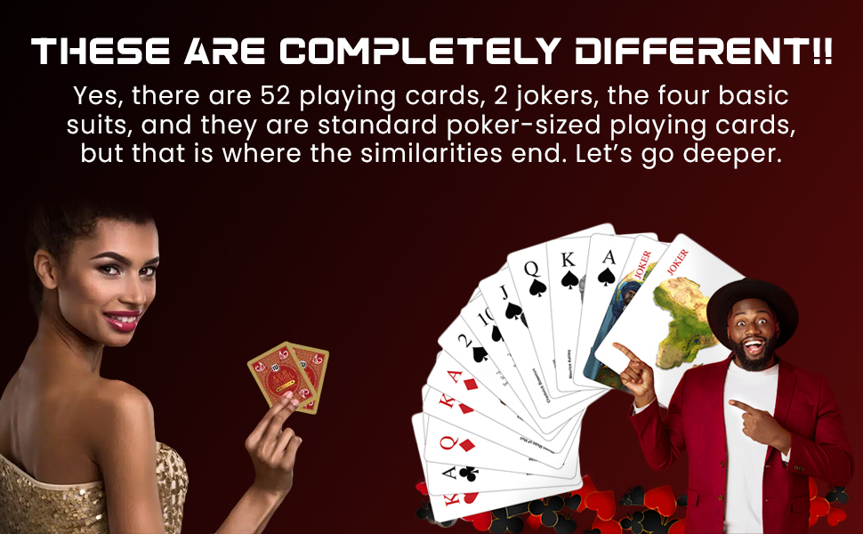 Urban Intellectuals Black History Playing Cards African