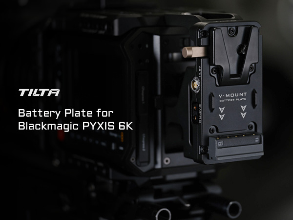 TILTA Blackmagic Pyxis 6K用ケージ+Vマウントプレート Amazon.com: Tilta Battery Plate Compatible with Blackmagic