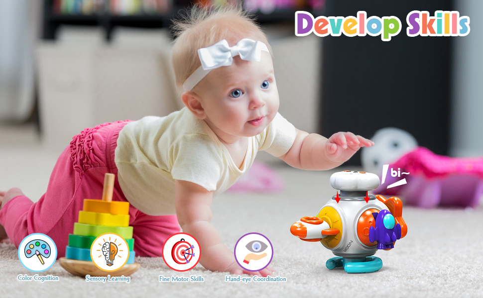 FICUS Baby Toys 6 to 12 Months, Toys for 1 Year Old