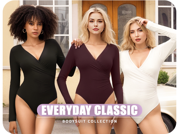 トップス Plunging Neckline Body Suit Chunpin Women's Sleeveless Square Neck Tank Bodysuit Outfits